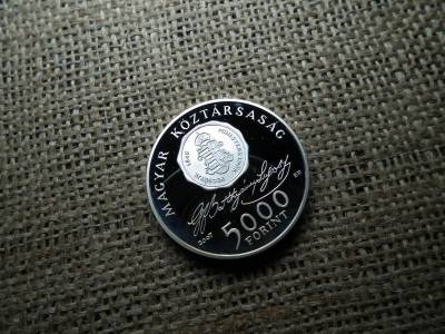 Ezüst 5000 forint, 2007, Batthyány Lajos, PP