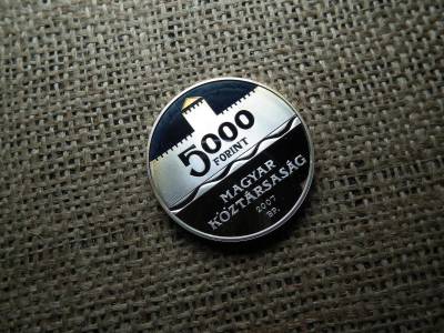 Ezüst 5000 forint, 2007, Gyulai Vár