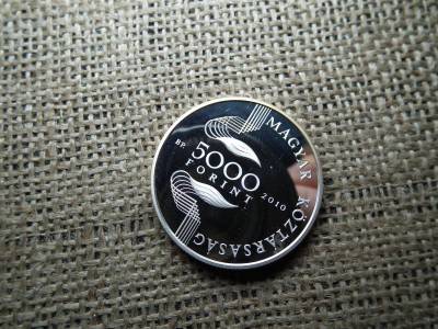 Ezüst 5000 forint, 2010, Balatonfüred