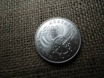 Ezüst 5000 forint, 2004, Pécsi, BU