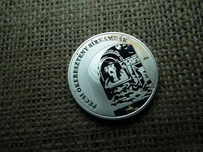 Ezüst 5000 forint, 2004, Pécsi