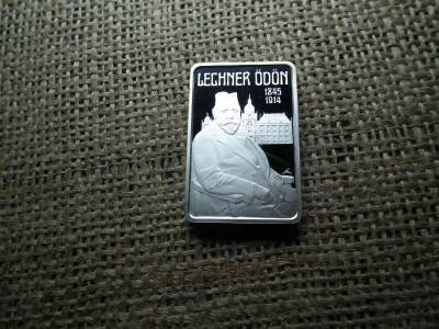 Ezüst 10000 forint, 2014, Lechner Ödön