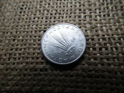20 fillér, 1968, magyar érme