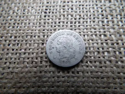 Argentína 10 centavos bankjegy, 1909