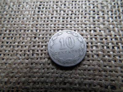 Argentína 10 centavos bankjegy, 1909