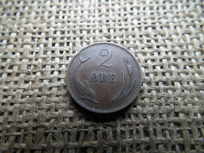 Dánia 2 öre bankjegy, 1902