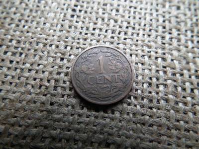 Hollandia 1 cent bankjegy, 1924, ritka