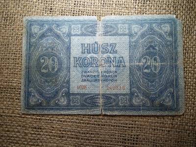 20 korona bankjegy, 1919, Július
