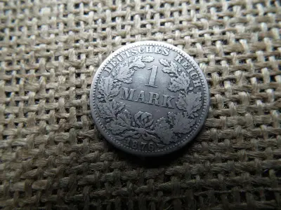 Birodalmi ezüst 1 márka, 1876