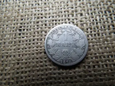 Birodalmi ezüst 1 márka, 1876 A