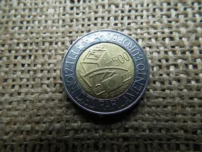 Olaszország 500 líra, 1999, európai parlamenti választások