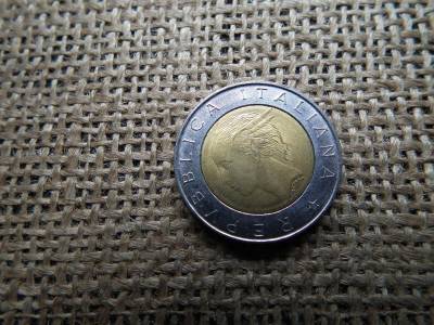 Olaszország 500 líra, 1997, közlekedésrendészet