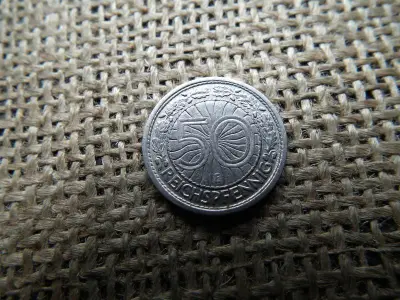Birodalmi 50 pfennig, 1928, E jel