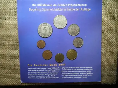 Németország Márka és Pfennig bliszter, sor