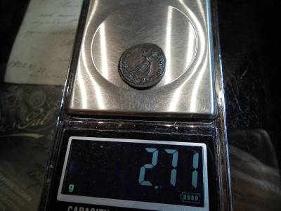 II. Constantius Bronz Follis, 337-361, Ritkább hátlap