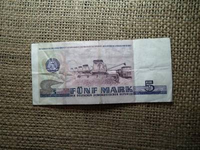 DDR 5 márka bankjegy, 1975, Mark