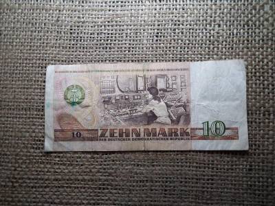 DDR 10 márka bankjegy, 1971, Mark