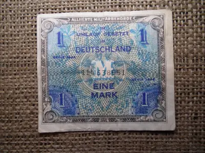 Németország 1 márka, 1944, katonai megszállási
