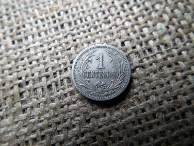 Uruguayi 1 centesimo, 1909