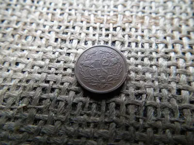 Hollandia 1/2 cent, 1912