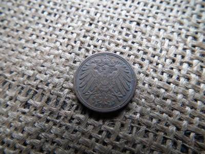 Németország, 1 pfennig, 1894 F