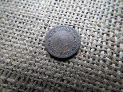 Németország, 1 pfennig, 1902 E, birodalmi érme