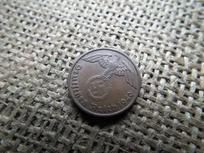 Németország, 2 pfennig, 1940 E, birodalmi érme