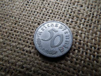 Németország, 50 pfennig, 1939 F