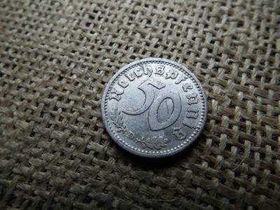 Németország, 50 Pfennig, 1939 D, Birodalmi