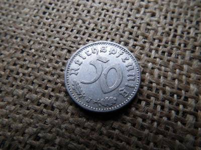 Németország, 50 Pfennig, 1939 J