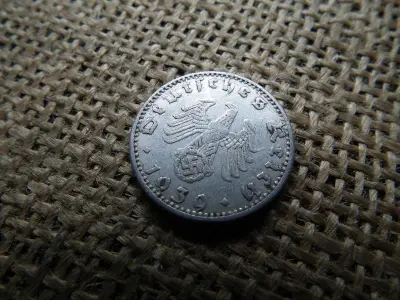 Németország, 50 Pfennig, 1939 E, Birodalmi