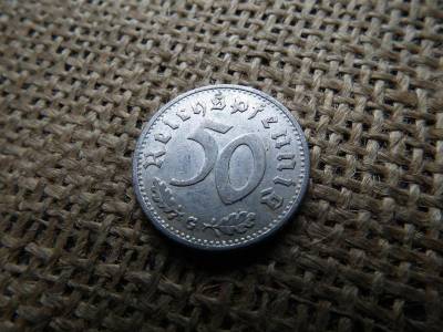 Németország, 50 pfennig, 1940 G, birodalmi érme