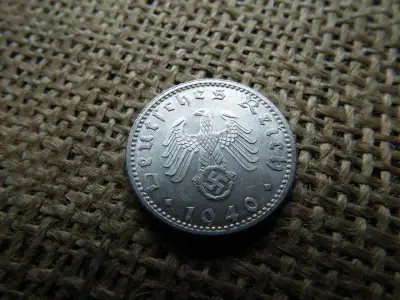 Németország, 50 Pfennig, 1940 D