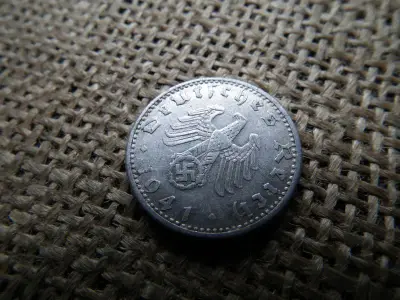 Németország, 50 Pfennig, 1941 D, Birodalmi