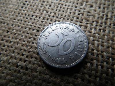 Németország, 50 Pfennig, 1941 D, Birodalmi