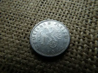 Németország, 50 pfennig, 1942, D