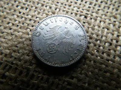 Németország, 50 pfennig, 1943 D