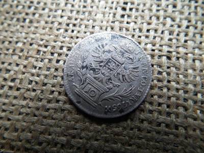 Mária Terézia 10 krajcár, 1765, ezüst