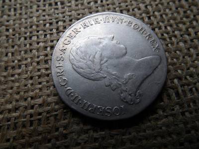 József, ezüst 1/2 tallér, 1789, fülnyom