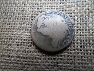 Franciaország, 2 sol 1792, Louis XVI