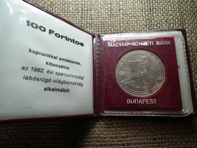 100 forintos érme, 1982, Tokos, BU