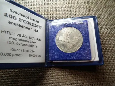 100 forintos érme, 1983, Tokos PP