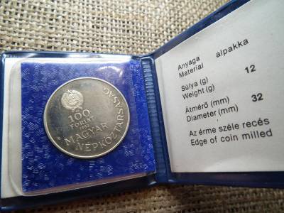 100 forintos érme, 1983, Tokos PP