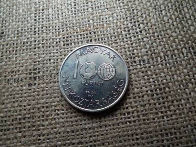 100 forintos érme, 1985, BU