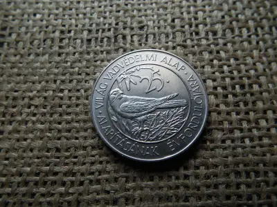 50 Forintos Érme, 1988, BU Vadvédelmi
