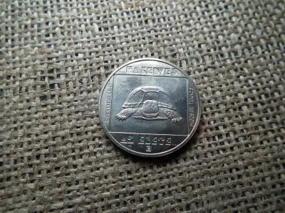 100 forintos érme, 1985, BU, teknős