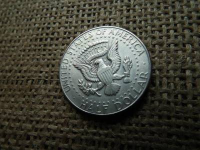 USA 1/2 dollár érme, 1969, ezüst