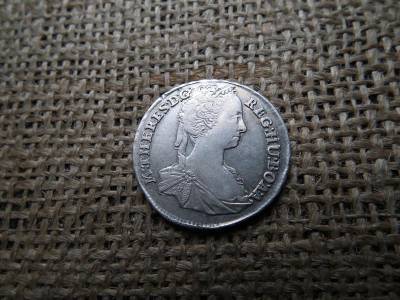Mária Terézia 15 krajcár, 1743, ezüst