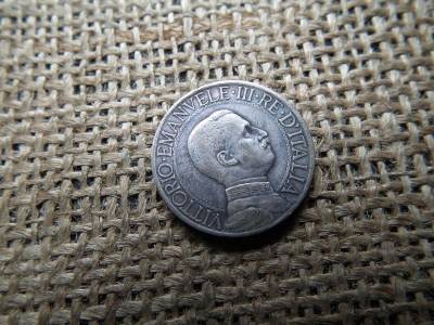 Olaszország, 1 lira, 1913, ezüst