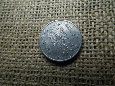 Albánia 1 lek, 1939, fémpénz
